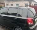 Черный Шевроле Авео, объемом двигателя 10 л и пробегом 185 тыс. км за 3500 $, фото 3 на Automoto.ua