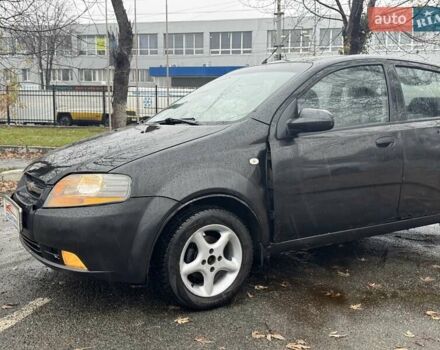 Черный Шевроле Авео, объемом двигателя 1.5 л и пробегом 143 тыс. км за 2190 $, фото 4 на Automoto.ua