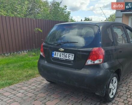 Черный Шевроле Авео, объемом двигателя 1.5 л и пробегом 244 тыс. км за 2500 $, фото 3 на Automoto.ua