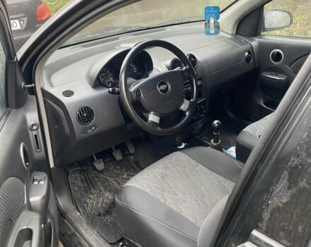 Черный Шевроле Авео, объемом двигателя 1.5 л и пробегом 125 тыс. км за 3500 $, фото 2 на Automoto.ua