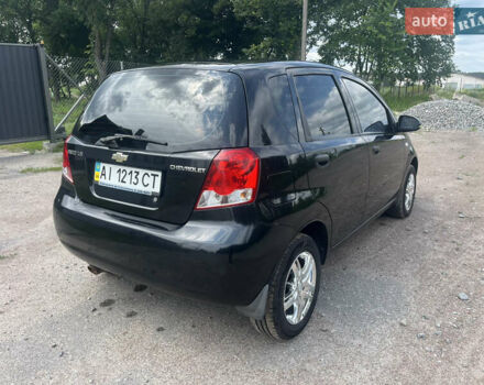 Черный Шевроле Авео, объемом двигателя 1.5 л и пробегом 222 тыс. км за 3800 $, фото 6 на Automoto.ua