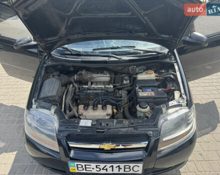 Черный Шевроле Авео, объемом двигателя 1.5 л и пробегом 224 тыс. км за 3900 $, фото 6 на Automoto.ua