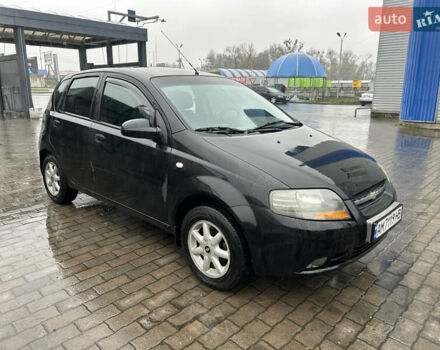 Черный Шевроле Авео, объемом двигателя 1.5 л и пробегом 203 тыс. км за 3000 $, фото 3 на Automoto.ua