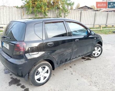 Черный Шевроле Авео, объемом двигателя 1.5 л и пробегом 244 тыс. км за 2300 $, фото 35 на Automoto.ua