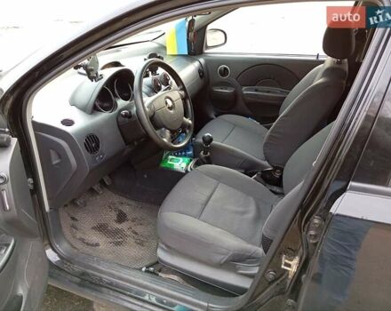 Черный Шевроле Авео, объемом двигателя 1.5 л и пробегом 244 тыс. км за 2300 $, фото 11 на Automoto.ua