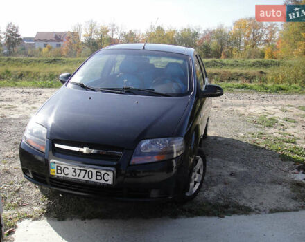 Черный Шевроле Авео, объемом двигателя 1.5 л и пробегом 154 тыс. км за 4000 $, фото 1 на Automoto.ua