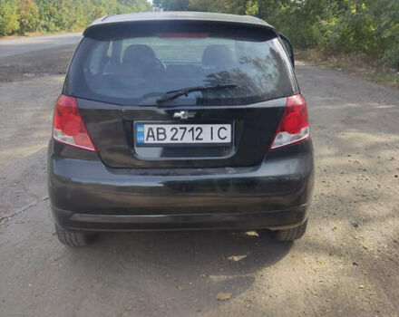 Черный Шевроле Авео, объемом двигателя 1.4 л и пробегом 195 тыс. км за 2700 $, фото 5 на Automoto.ua
