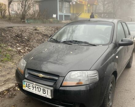 Черный Шевроле Авео, объемом двигателя 1.5 л и пробегом 125 тыс. км за 3500 $, фото 4 на Automoto.ua