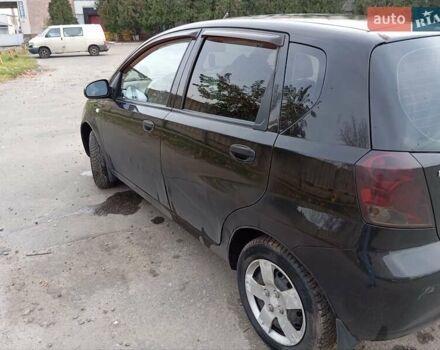 Черный Шевроле Авео, объемом двигателя 1.5 л и пробегом 244 тыс. км за 2300 $, фото 12 на Automoto.ua