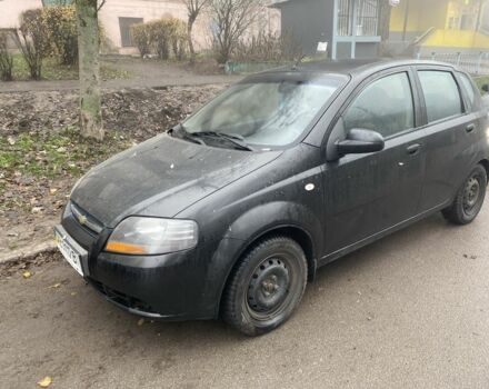 Черный Шевроле Авео, объемом двигателя 1.5 л и пробегом 125 тыс. км за 3500 $, фото 1 на Automoto.ua