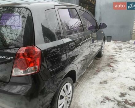 Черный Шевроле Авео, объемом двигателя 1.5 л и пробегом 265 тыс. км за 2950 $, фото 3 на Automoto.ua