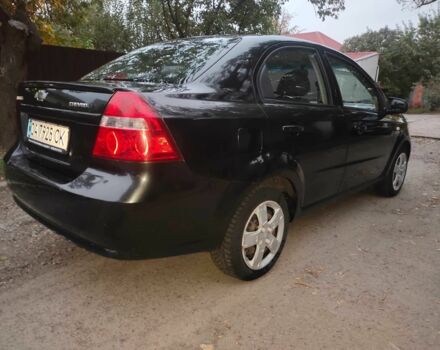 Черный Шевроле Авео, объемом двигателя 1.4 л и пробегом 212 тыс. км за 3200 $, фото 2 на Automoto.ua