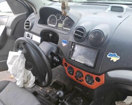 Черный Шевроле Авео, объемом двигателя 1.5 л и пробегом 180 тыс. км за 714 $, фото 4 на Automoto.ua