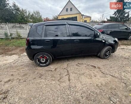 Черный Шевроле Авео, объемом двигателя 1.5 л и пробегом 196 тыс. км за 4500 $, фото 12 на Automoto.ua