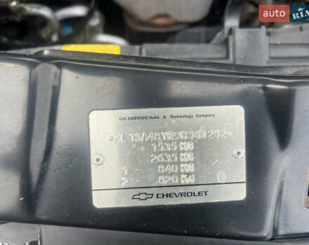 Черный Шевроле Авео, объемом двигателя 1.5 л и пробегом 183 тыс. км за 5500 $, фото 27 на Automoto.ua