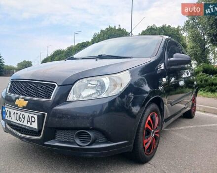 Черный Шевроле Авео, объемом двигателя 1.4 л и пробегом 220 тыс. км за 3100 $, фото 10 на Automoto.ua