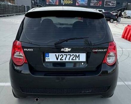 Черный Шевроле Авео, объемом двигателя 1.21 л и пробегом 134 тыс. км за 4500 $, фото 2 на Automoto.ua