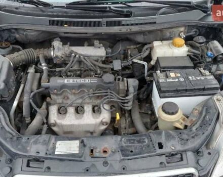 Черный Шевроле Авео, объемом двигателя 1.5 л и пробегом 162 тыс. км за 4200 $, фото 7 на Automoto.ua