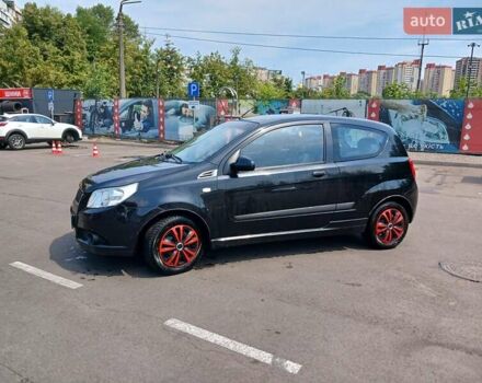 Черный Шевроле Авео, объемом двигателя 1.4 л и пробегом 220 тыс. км за 3100 $, фото 14 на Automoto.ua