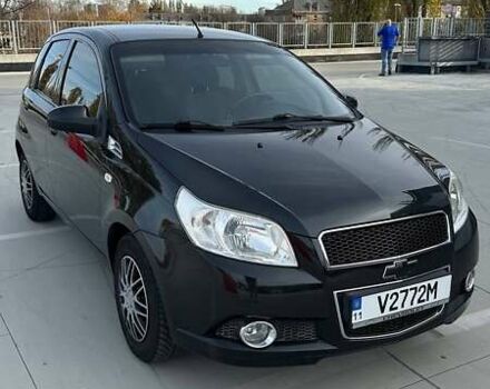 Черный Шевроле Авео, объемом двигателя 1.21 л и пробегом 134 тыс. км за 4500 $, фото 4 на Automoto.ua
