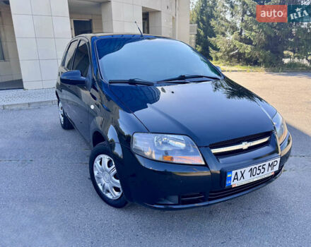 Черный Шевроле Авео, объемом двигателя 1.5 л и пробегом 111 тыс. км за 5400 $, фото 1 на Automoto.ua