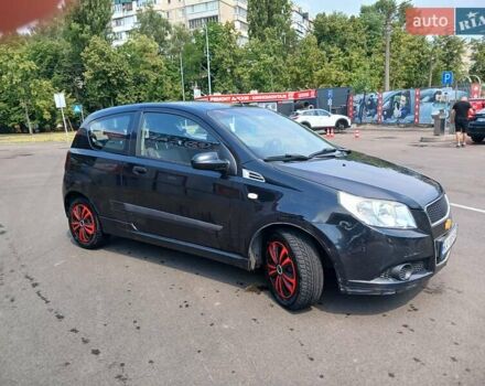 Черный Шевроле Авео, объемом двигателя 1.4 л и пробегом 220 тыс. км за 3100 $, фото 13 на Automoto.ua