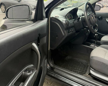 Черный Шевроле Авео, объемом двигателя 1.5 л и пробегом 195 тыс. км за 3800 $, фото 41 на Automoto.ua