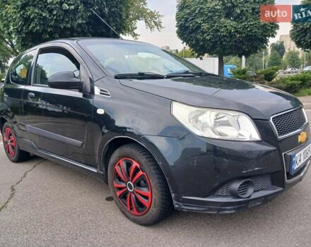 Черный Шевроле Авео, объемом двигателя 1.4 л и пробегом 220 тыс. км за 3100 $, фото 4 на Automoto.ua