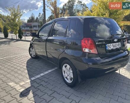 Черный Шевроле Авео, объемом двигателя 1.5 л и пробегом 199 тыс. км за 3450 $, фото 4 на Automoto.ua