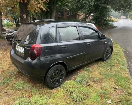 Черный Шевроле Авео, объемом двигателя 1.5 л и пробегом 300 тыс. км за 2800 $, фото 2 на Automoto.ua