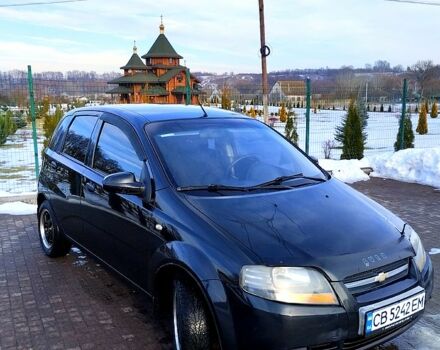 Черный Шевроле Авео, объемом двигателя 1.5 л и пробегом 320 тыс. км за 3999 $, фото 6 на Automoto.ua