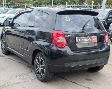 Черный Шевроле Авео, объемом двигателя 1.5 л и пробегом 129 тыс. км за 3590 $, фото 10 на Automoto.ua