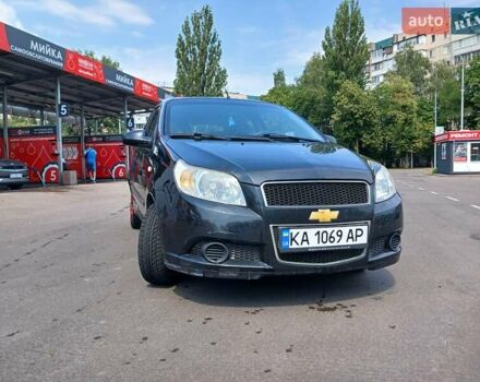 Черный Шевроле Авео, объемом двигателя 1.4 л и пробегом 220 тыс. км за 3100 $, фото 11 на Automoto.ua