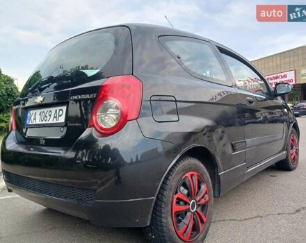 Черный Шевроле Авео, объемом двигателя 1.4 л и пробегом 220 тыс. км за 3100 $, фото 8 на Automoto.ua