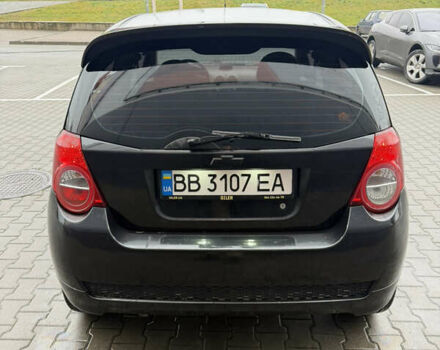 Черный Шевроле Авео, объемом двигателя 1.5 л и пробегом 195 тыс. км за 3800 $, фото 9 на Automoto.ua