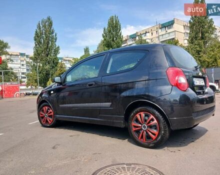 Черный Шевроле Авео, объемом двигателя 1.4 л и пробегом 220 тыс. км за 3100 $, фото 15 на Automoto.ua