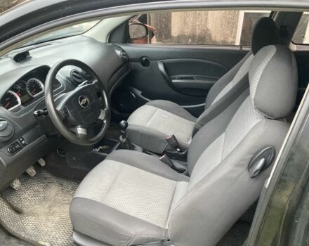 Черный Шевроле Авео, объемом двигателя 1.5 л и пробегом 170 тыс. км за 3500 $, фото 5 на Automoto.ua