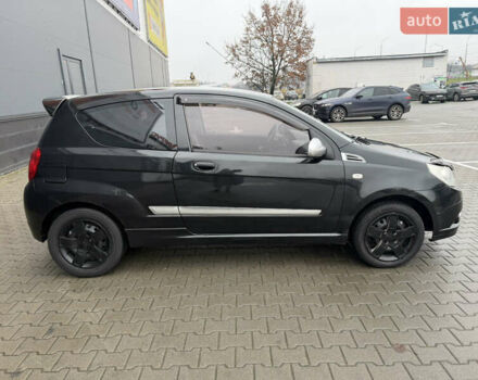 Черный Шевроле Авео, объемом двигателя 1.5 л и пробегом 195 тыс. км за 3800 $, фото 12 на Automoto.ua