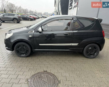 Черный Шевроле Авео, объемом двигателя 1.5 л и пробегом 195 тыс. км за 3800 $, фото 6 на Automoto.ua