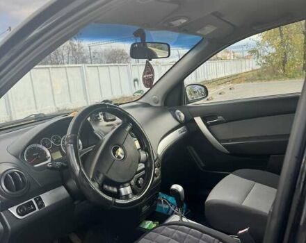 Черный Шевроле Авео, объемом двигателя 1.4 л и пробегом 132 тыс. км за 5300 $, фото 5 на Automoto.ua