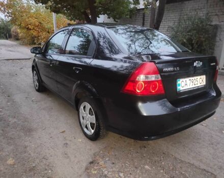 Черный Шевроле Авео, объемом двигателя 1.4 л и пробегом 212 тыс. км за 3200 $, фото 4 на Automoto.ua