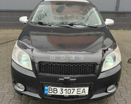 Черный Шевроле Авео, объемом двигателя 1.5 л и пробегом 195 тыс. км за 3800 $, фото 3 на Automoto.ua