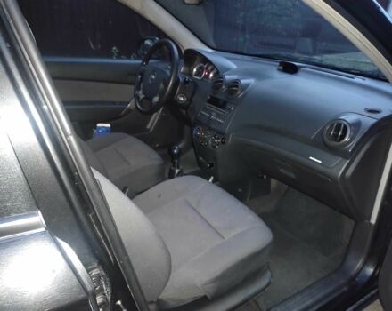 Черный Шевроле Авео, объемом двигателя 1.4 л и пробегом 212 тыс. км за 3200 $, фото 10 на Automoto.ua