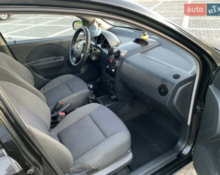 Черный Шевроле Авео, объемом двигателя 1.5 л и пробегом 230 тыс. км за 3700 $, фото 12 на Automoto.ua