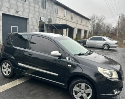 Черный Шевроле Авео, объемом двигателя 1.5 л и пробегом 250 тыс. км за 3100 $, фото 2 на Automoto.ua