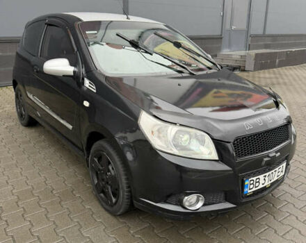 Черный Шевроле Авео, объемом двигателя 1.5 л и пробегом 195 тыс. км за 3800 $, фото 1 на Automoto.ua