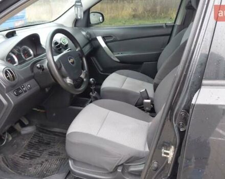 Черный Шевроле Авео, объемом двигателя 1.5 л и пробегом 162 тыс. км за 4200 $, фото 9 на Automoto.ua