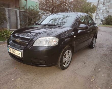 Черный Шевроле Авео, объемом двигателя 1.4 л и пробегом 212 тыс. км за 3200 $, фото 6 на Automoto.ua