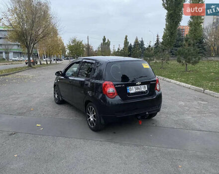 Черный Шевроле Авео, объемом двигателя 1.5 л и пробегом 201 тыс. км за 4350 $, фото 1 на Automoto.ua