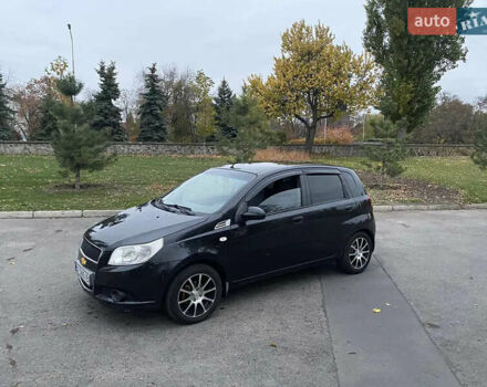 Черный Шевроле Авео, объемом двигателя 1.5 л и пробегом 201 тыс. км за 4350 $, фото 3 на Automoto.ua